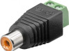 ZENSKI RCA AUDIO KONEKTOR CINC MONTAZNI(019235)
