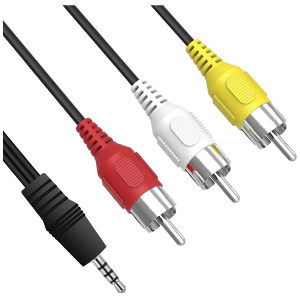 Mini AV 3.5 mm na RCA kabel, dužina 1.2 met