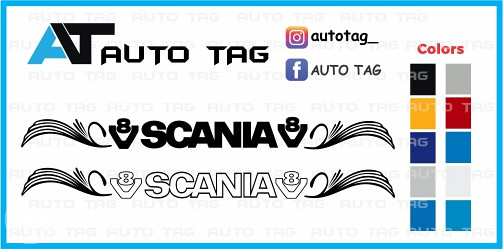Stikeri i auto naljepnice / naljepnica za kamion SCANIA