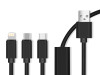 Maxlife 3u1 Micro USB / Type-C / iPhone kabal