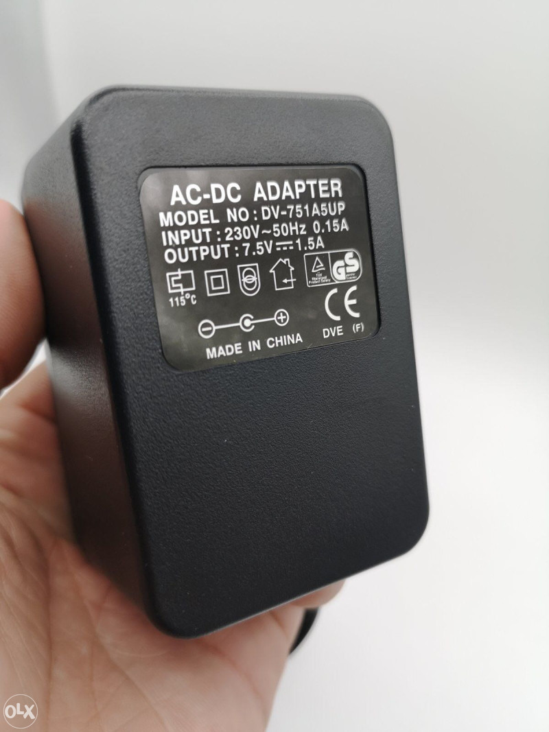 Adattatore Di Alimentazione 7,5 V AC/DC GA075080B Di Ricambio - Foto 8