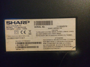 TV LCD Sharp za dijelova