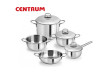 Šerpe set inox