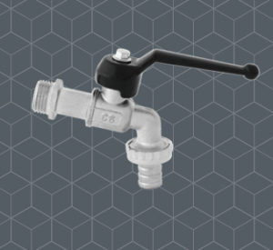 Slavina kuglasta sa holenderom 1/2'' Economy Velor