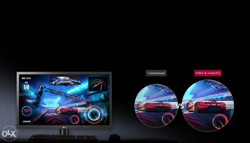 Monitor LG 23,6" 24GL650F-B Gaming