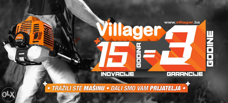 Ugaona brusilica Villager VLN 433