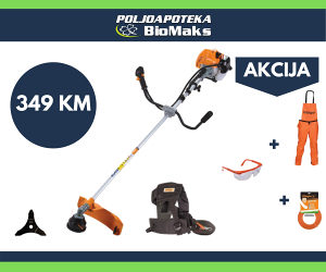 **AKCIJA**Motorni trimer Villager BC 1250 S**POKLON**