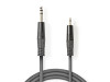 Audio kabal 6.3mm - 3.5mm stereo 3m (26650)