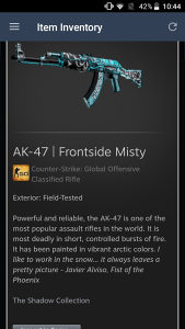 AK-47 | Frontside Misty CSGO SKIN