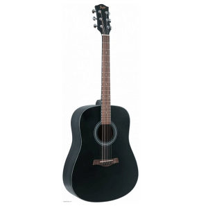 GITARA AK. FLIGHT D175 BK