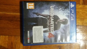 UNCHARTED 4-A THIEF'S END ZA PS4