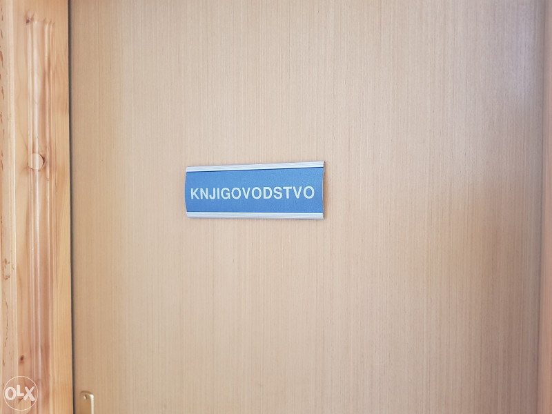 Oznaka za vrata natpis na vratima wc toalet