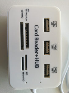 USB 2.0 Čitač kartica Card reader HUB