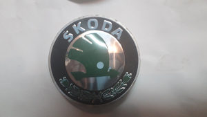 Skoda Cepovi za alu felge 5.5 cm Original