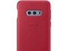 Samsung Galaxy S10e Leather Cover RED