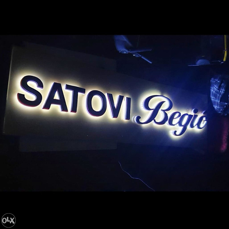 Svijetlece reklame 3D slova reklama logo izrada