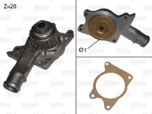 Vodena pumpa ford escort IV 1.6 i b. -kwp