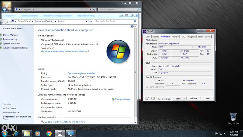 Maticna ASUS P8P67 pro 1155