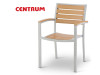 Stolica aluminijum/drvo Teak GS 937