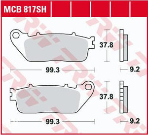 Disk pločice Honda VFR X Crossrunner,CB 800,100,1200