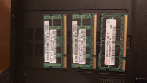 RAM 3x2gb laptop
