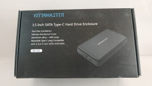 Yottamaster 3.5 inch Type C vanjsko HDD kućište