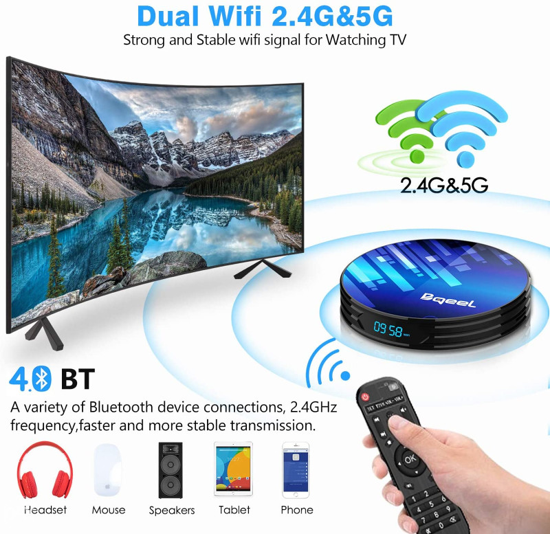 android box 7.1 TV procesor podržava 3D 4K 16G