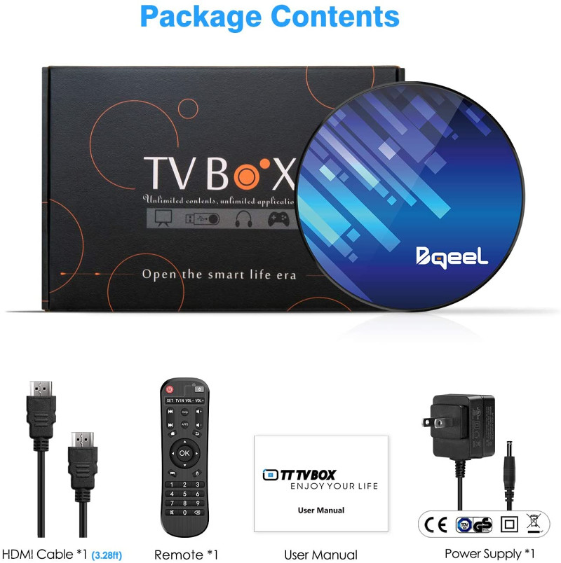 android box 7.1 TV procesor podržava 3D 4K 16G