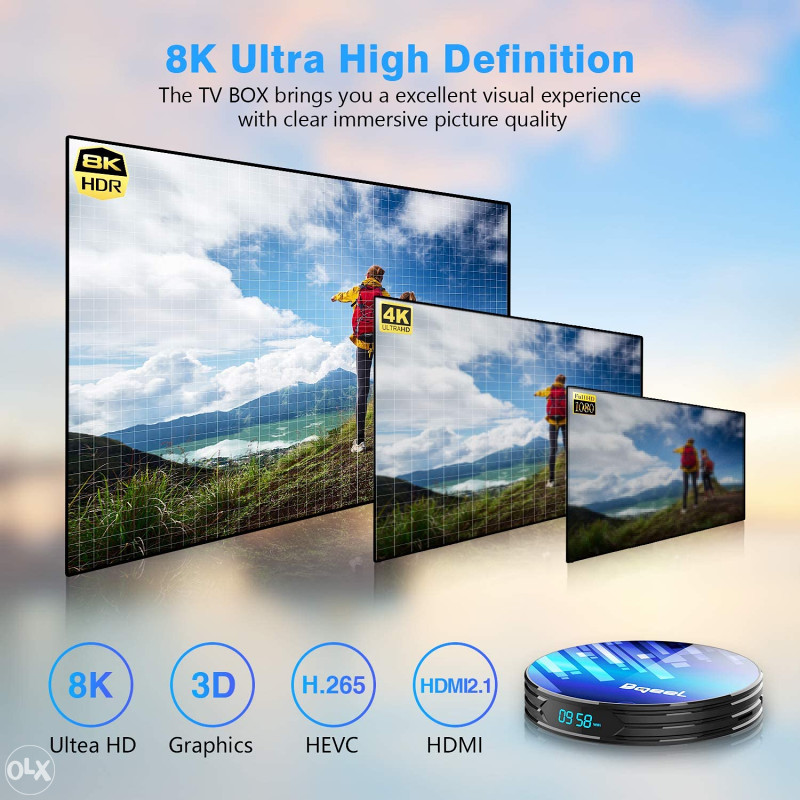 android box 7.1 TV procesor podržava 3D 4K 16G