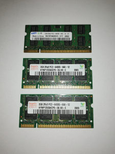 DDR2 RAM za Laptop 2GB