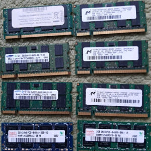 RAM DDR3 4x 2x 1x GB laptop novo